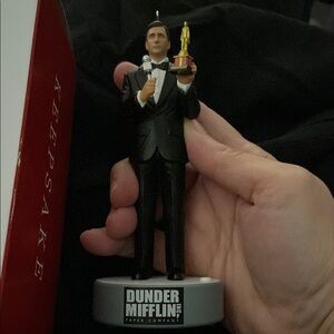 Hallmark Keepsake Christmas ornament. Dunder Mifflin The office Michael Scott.